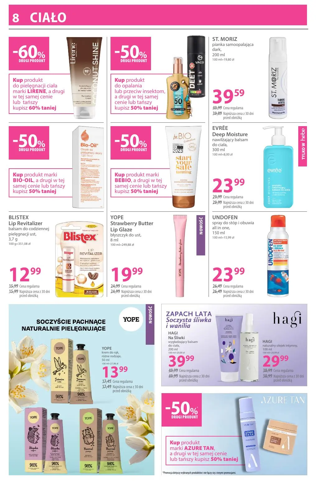 gazetka promocyjna hebe  - Strona 8