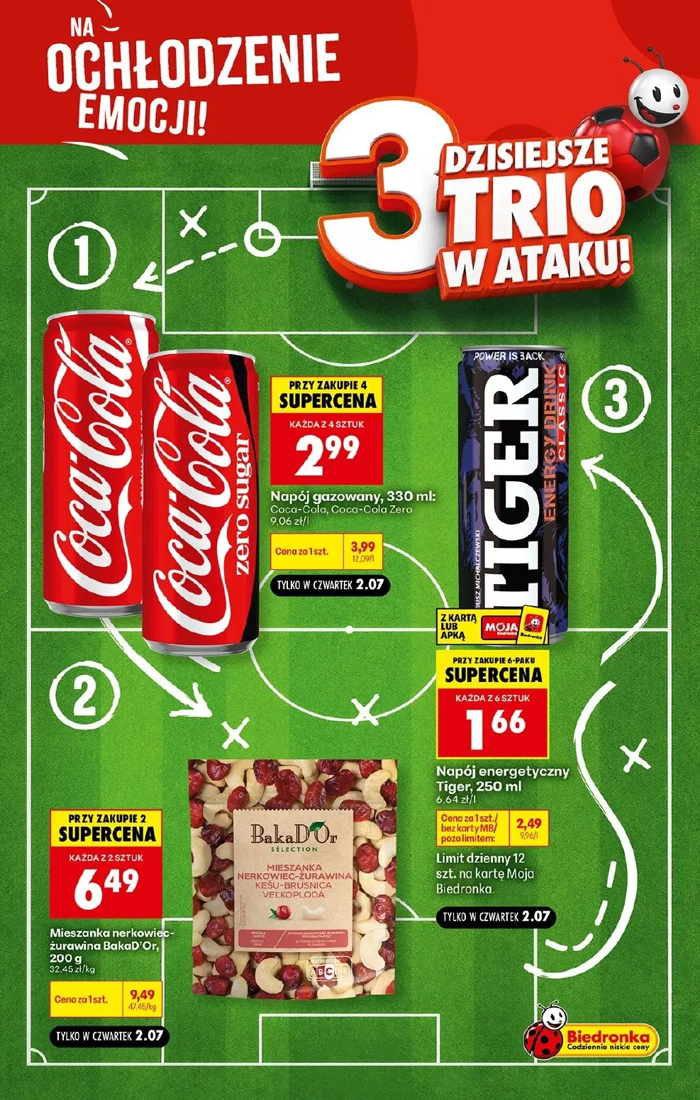 gazetka promocyjna Biedronka Czwartkowe kibicowanie - Strona 3