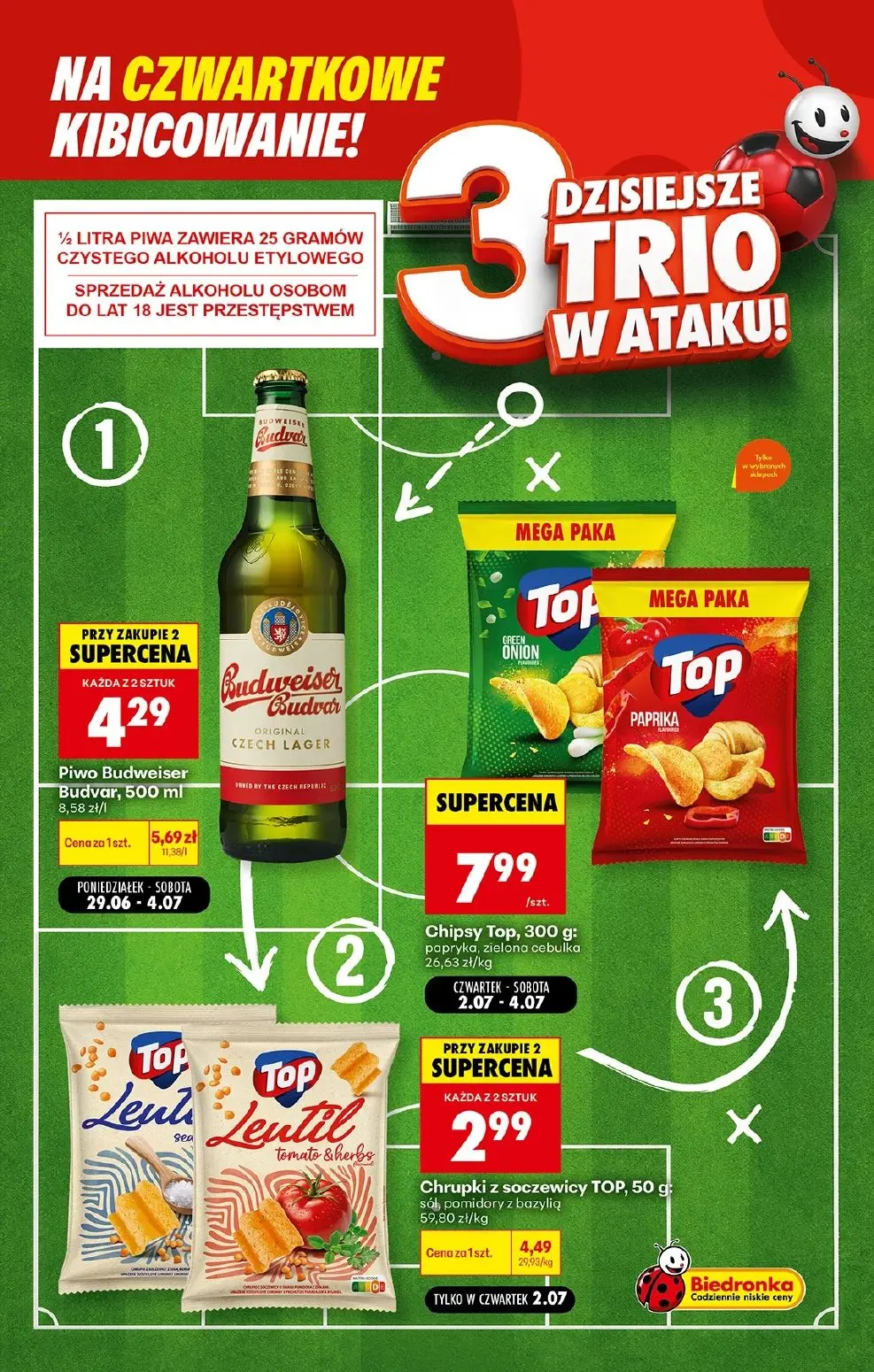 gazetka promocyjna Biedronka Czwartkowe kibicowanie - Strona 4
