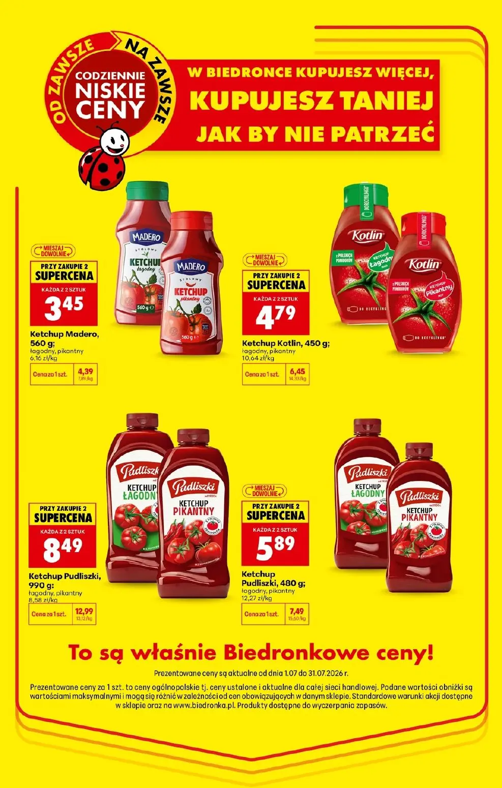gazetka promocyjna Biedronka Kupujesz taniej - Strona 4