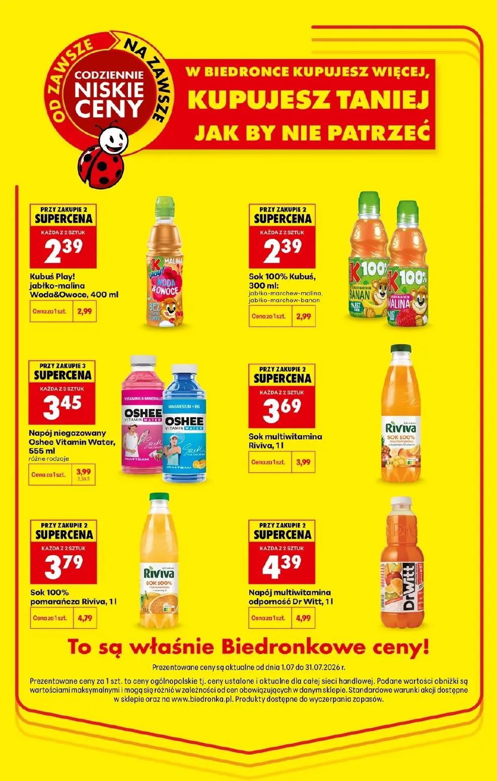 gazetka promocyjna Biedronka Kupujesz taniej - Strona 7