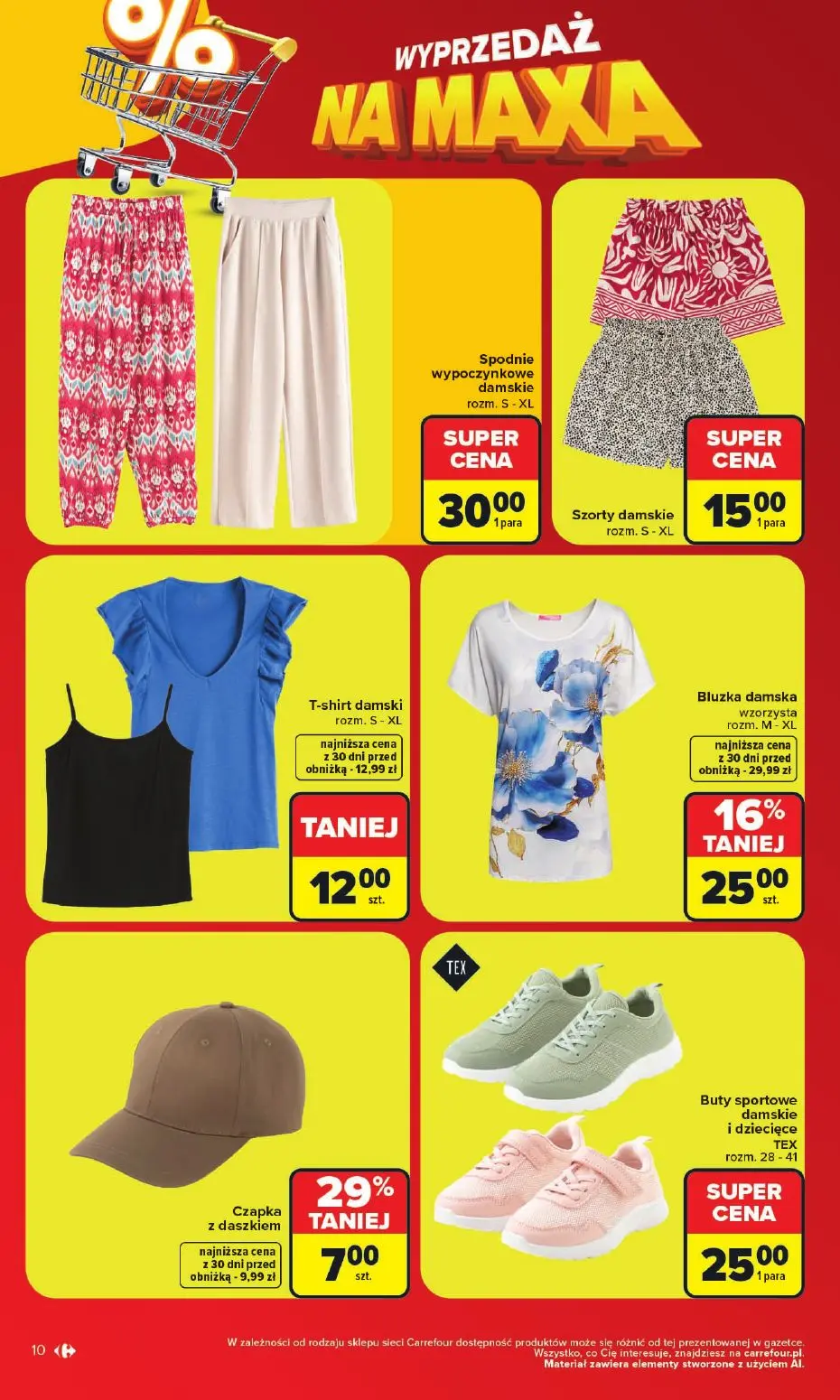 gazetka promocyjna Carrefour WYPRZEDAŻ - Strona 10
