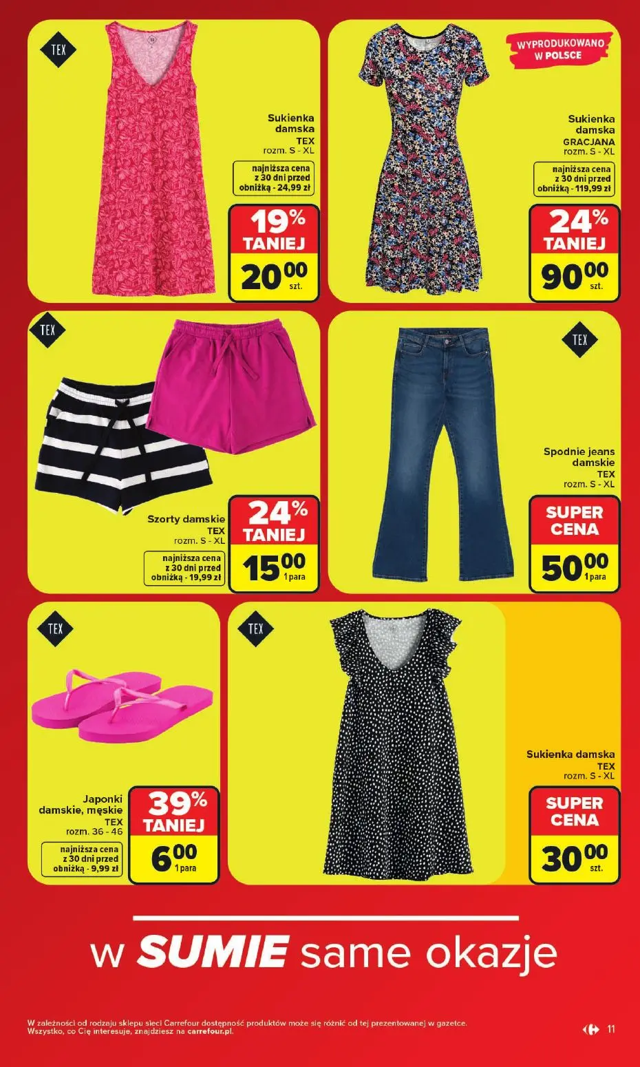 gazetka promocyjna Carrefour WYPRZEDAŻ - Strona 11