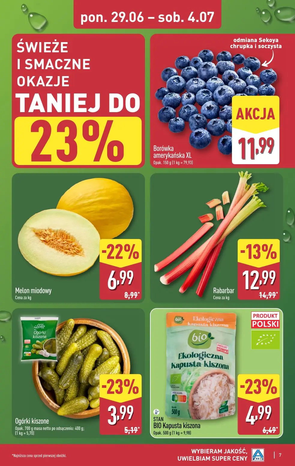 gazetka promocyjna ALDI Wybieram ALDI - Strona 7