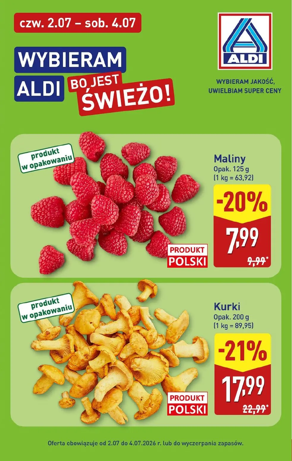 gazetka promocyjna ALDI Wybieram ALDI - Strona 9