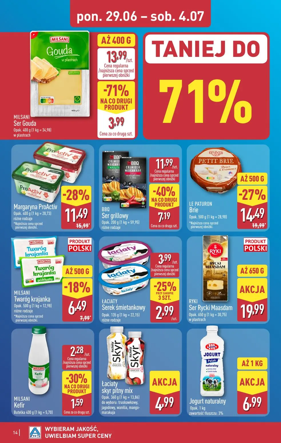 gazetka promocyjna ALDI Wybieram ALDI - Strona 14