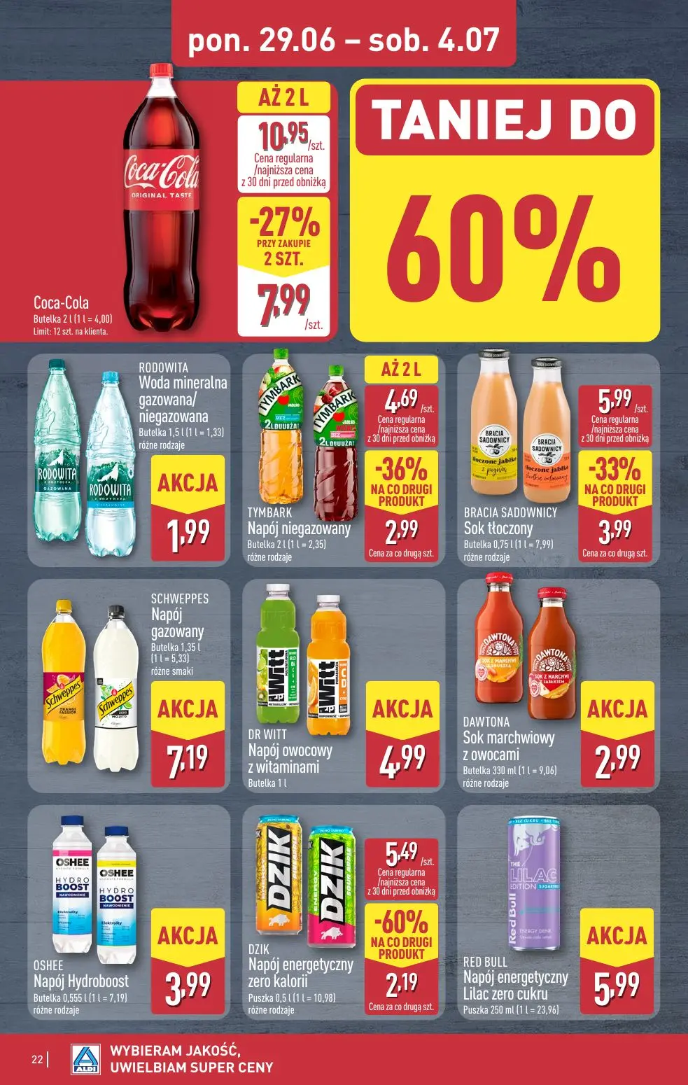 gazetka promocyjna ALDI Wybieram ALDI - Strona 22