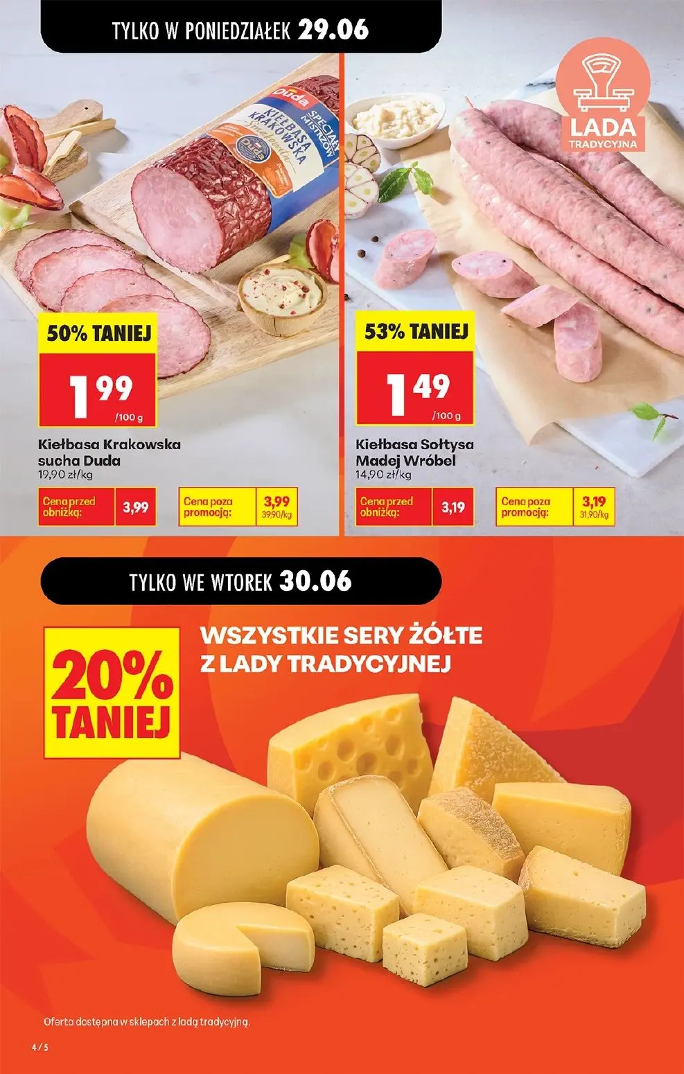 gazetka promocyjna Biedronka Lada tradycyjna. Od poniedziałku - Strona 4
