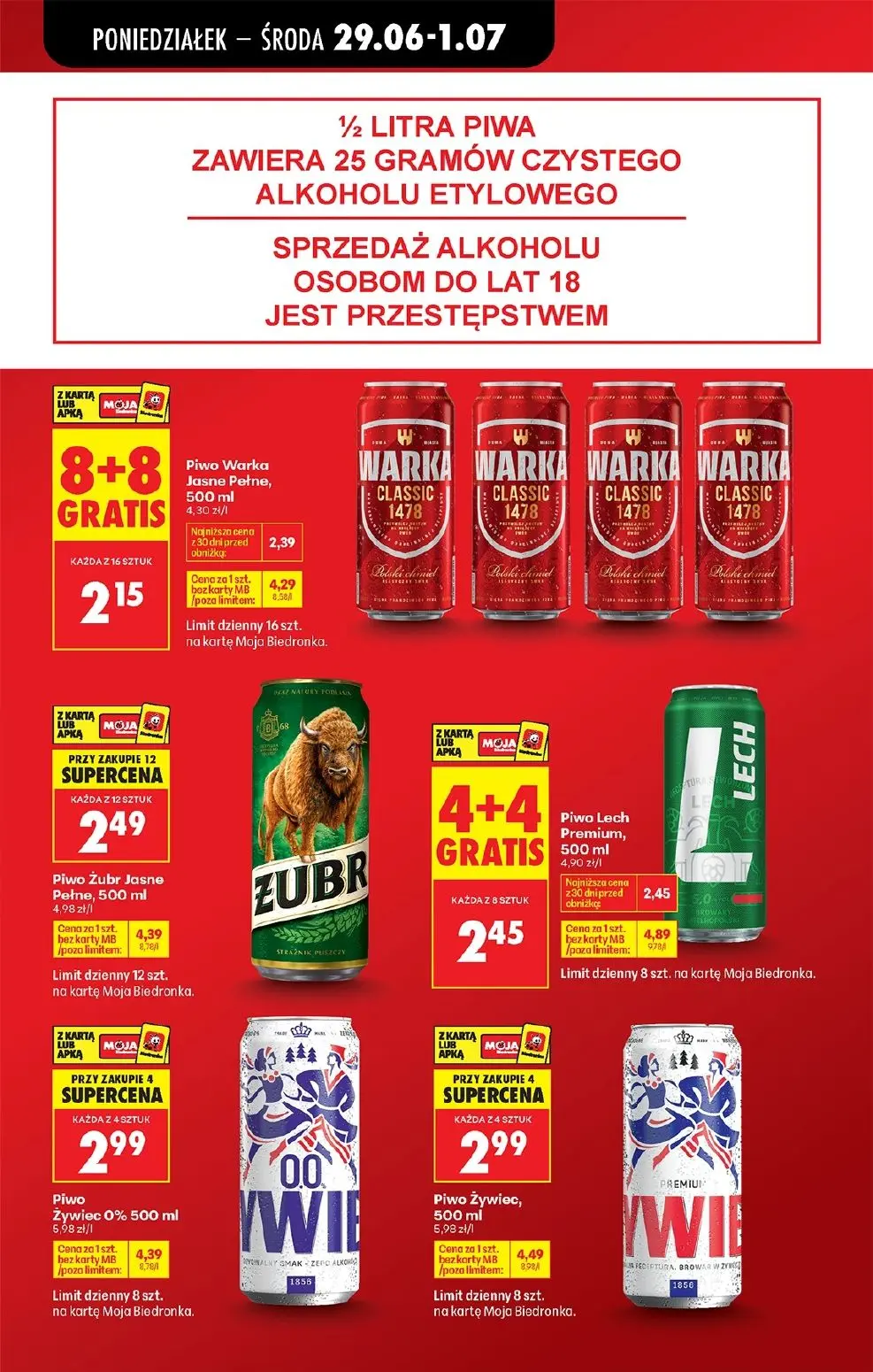 gazetka promocyjna Biedronka Lada tradycyjna. Od poniedziałku - Strona 21