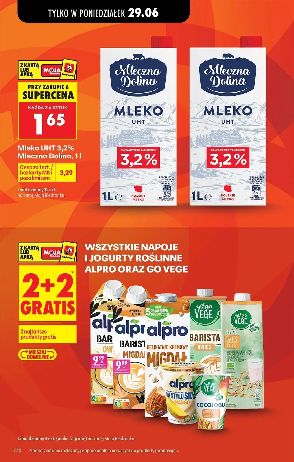 gazetka promocyjna Biedronka Od poniedziałku - Strona 2