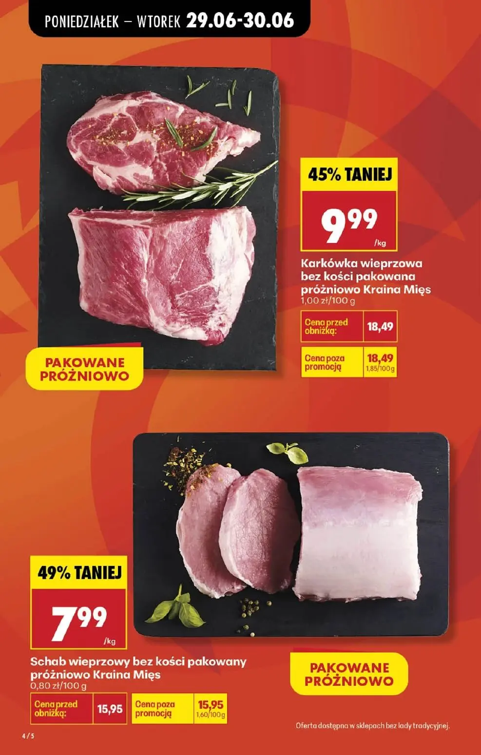 gazetka promocyjna Biedronka Od poniedziałku - Strona 4