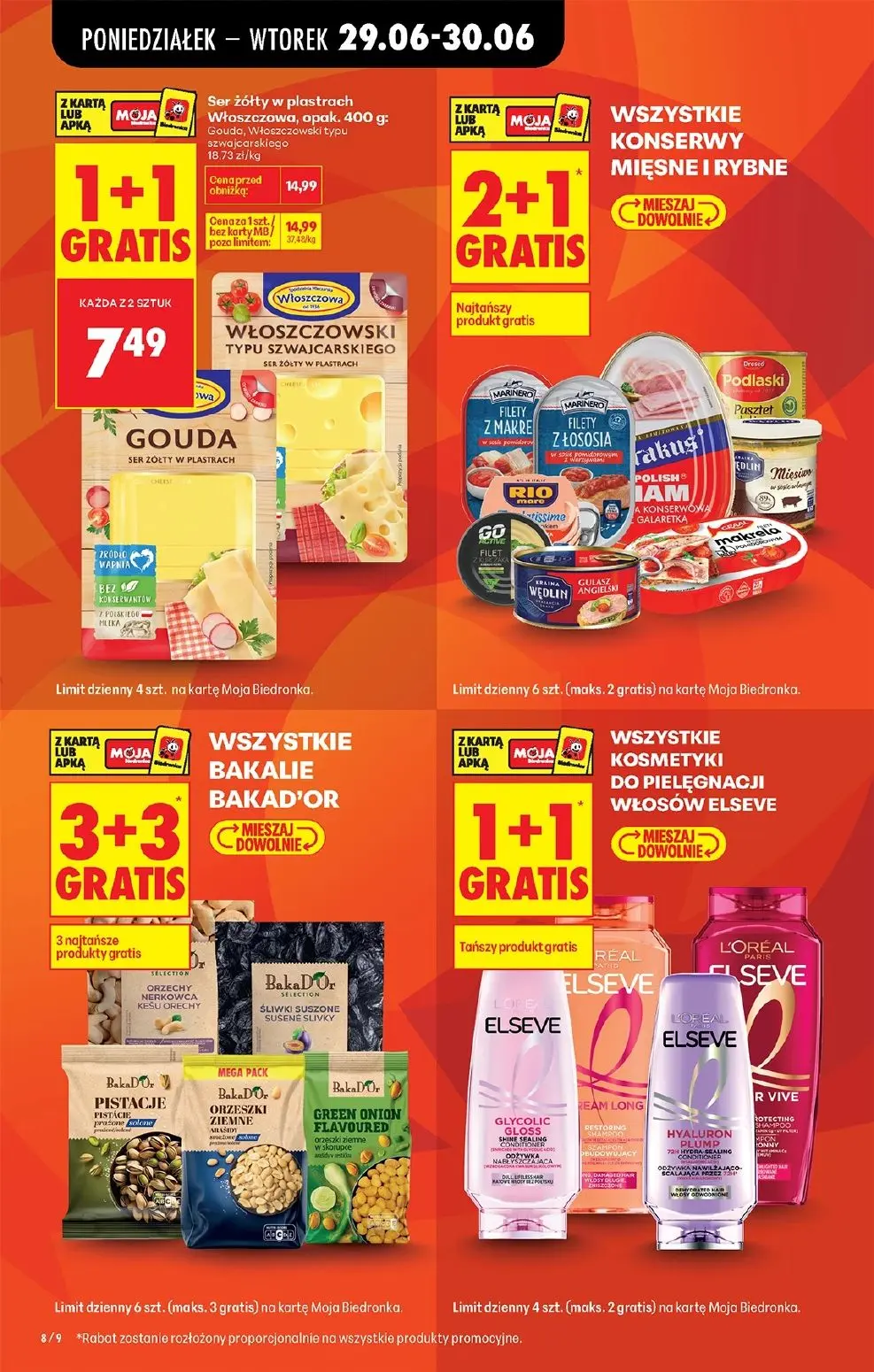 gazetka promocyjna Biedronka Od poniedziałku - Strona 8