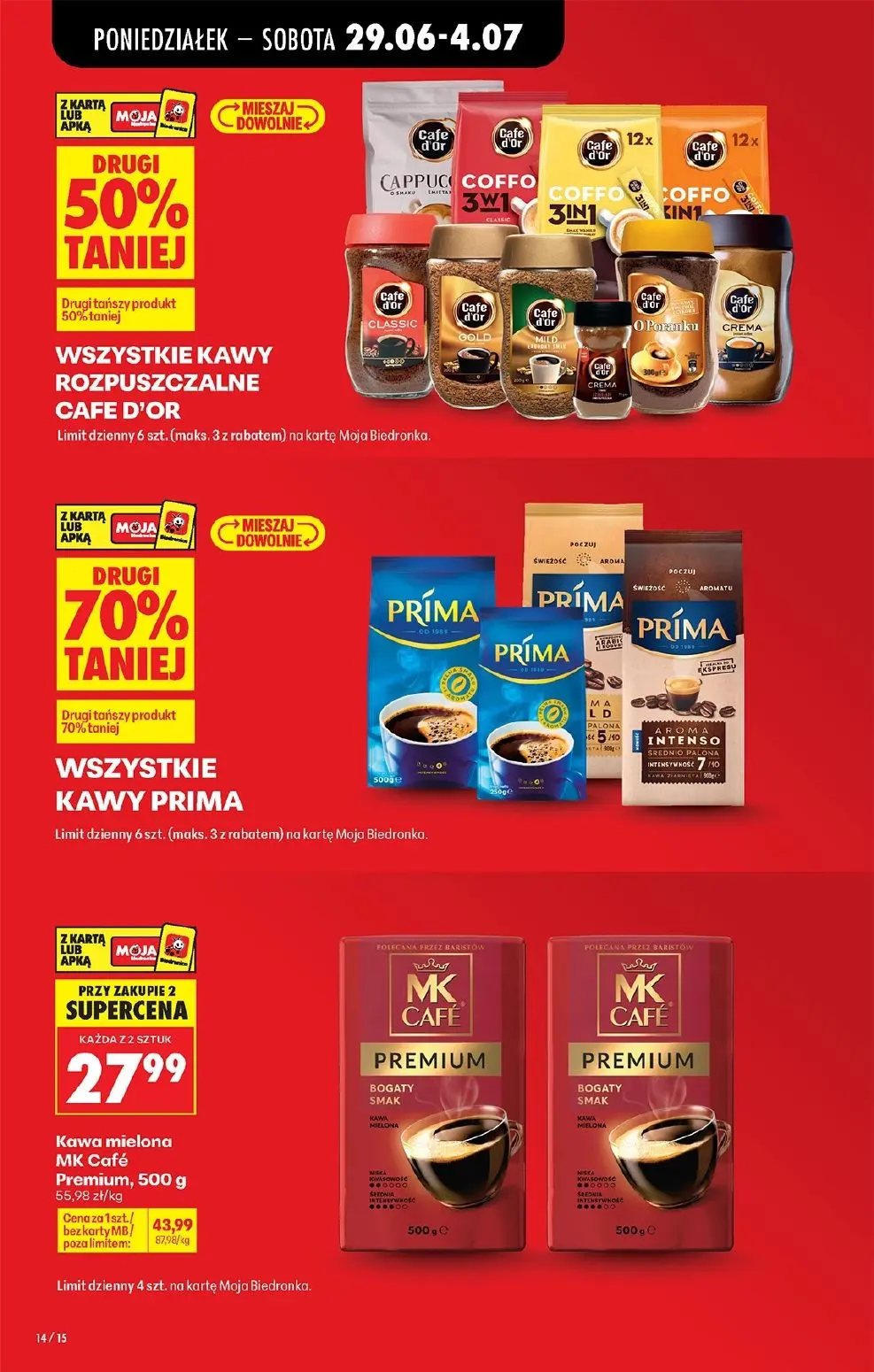 gazetka promocyjna Biedronka Od poniedziałku - Strona 16
