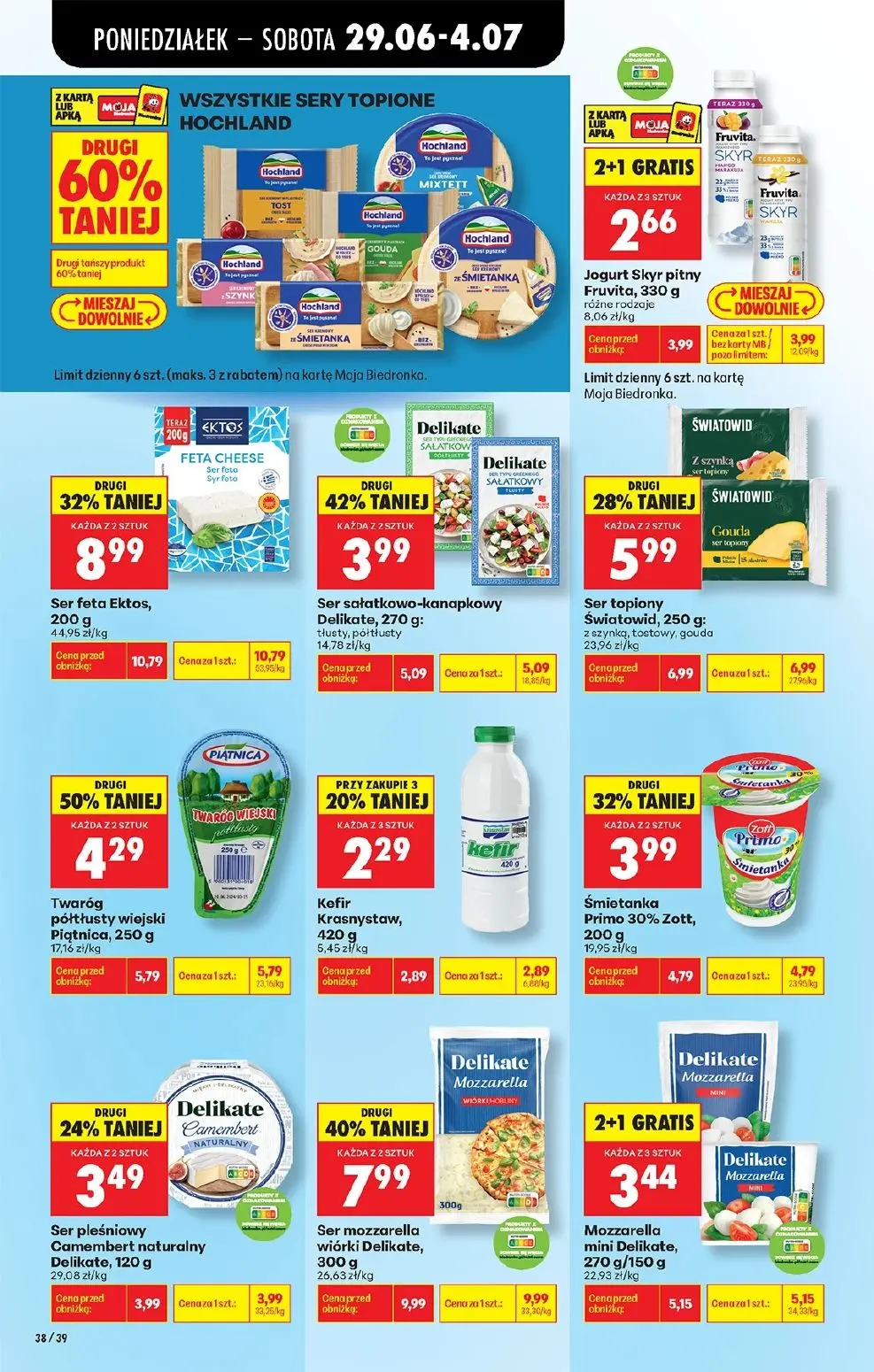 gazetka promocyjna Biedronka Od poniedziałku - Strona 48