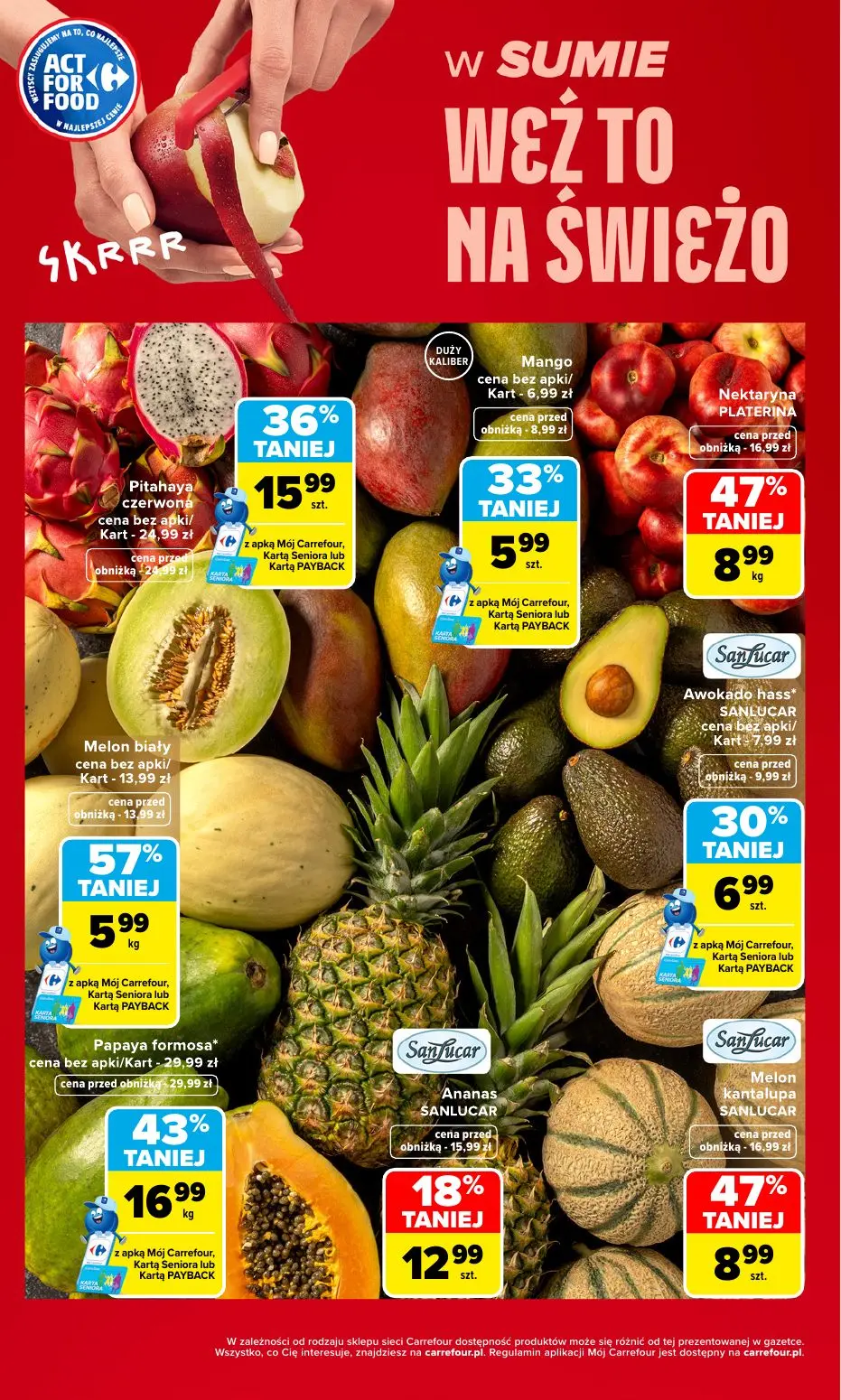gazetka promocyjna Carrefour W sumie weź to na świeżo - Strona 4