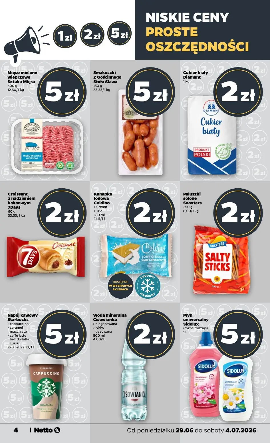 gazetka promocyjna NETTO Gazetka spożywcza - Strona 4