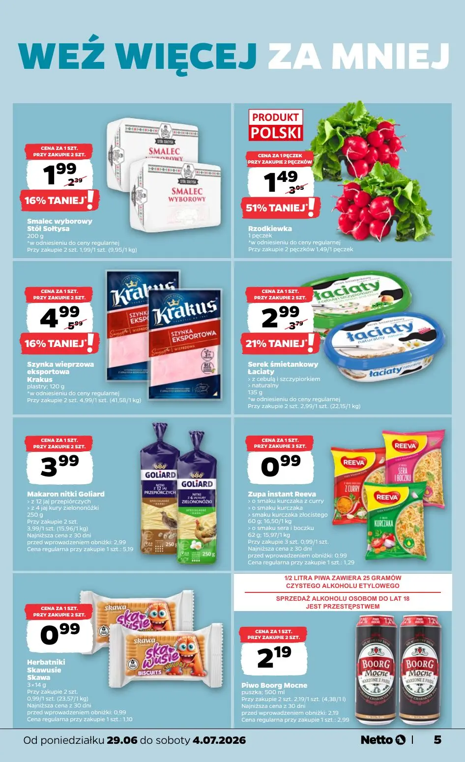 gazetka promocyjna NETTO Gazetka spożywcza - Strona 5