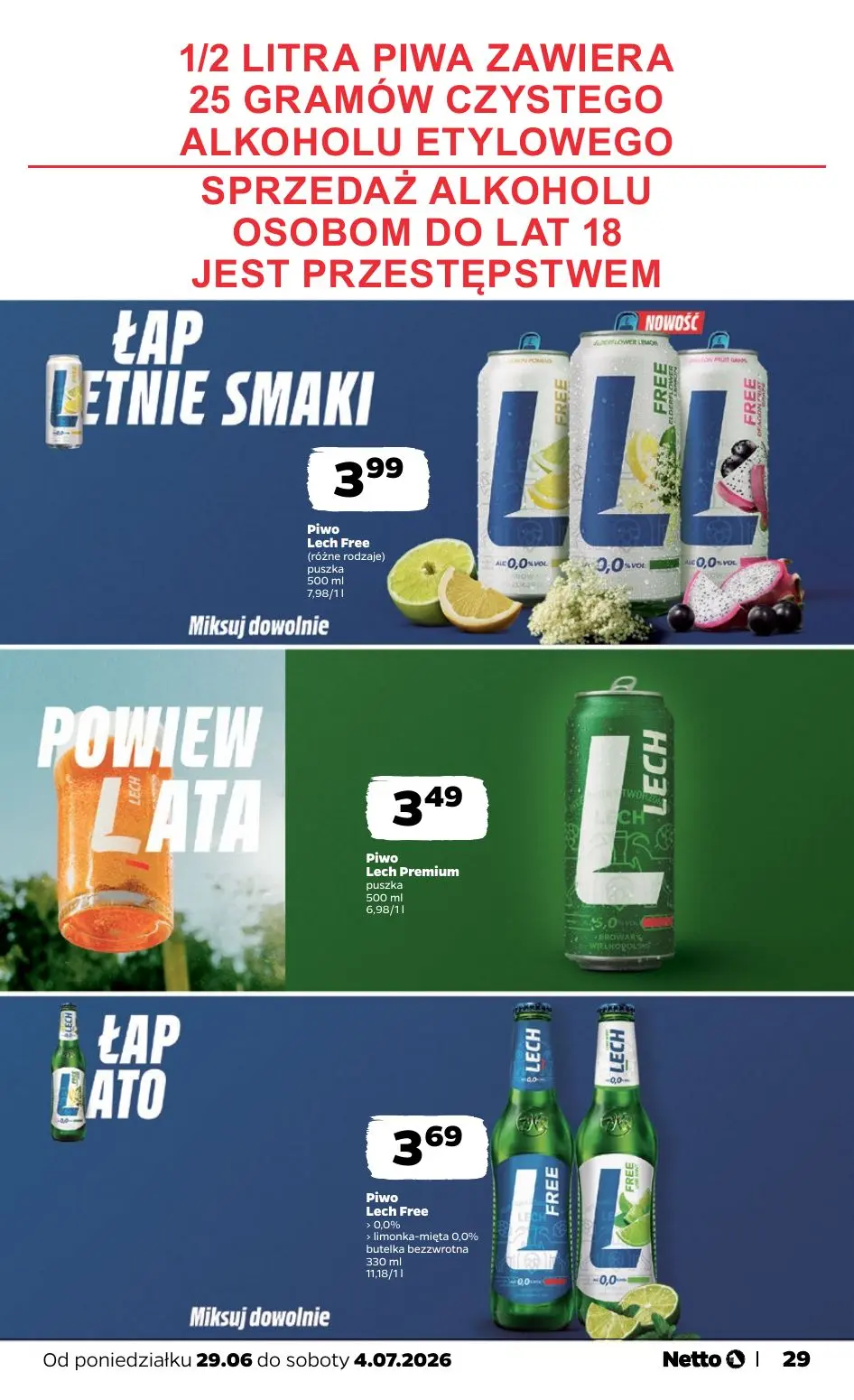 gazetka promocyjna NETTO Gazetka spożywcza - Strona 29