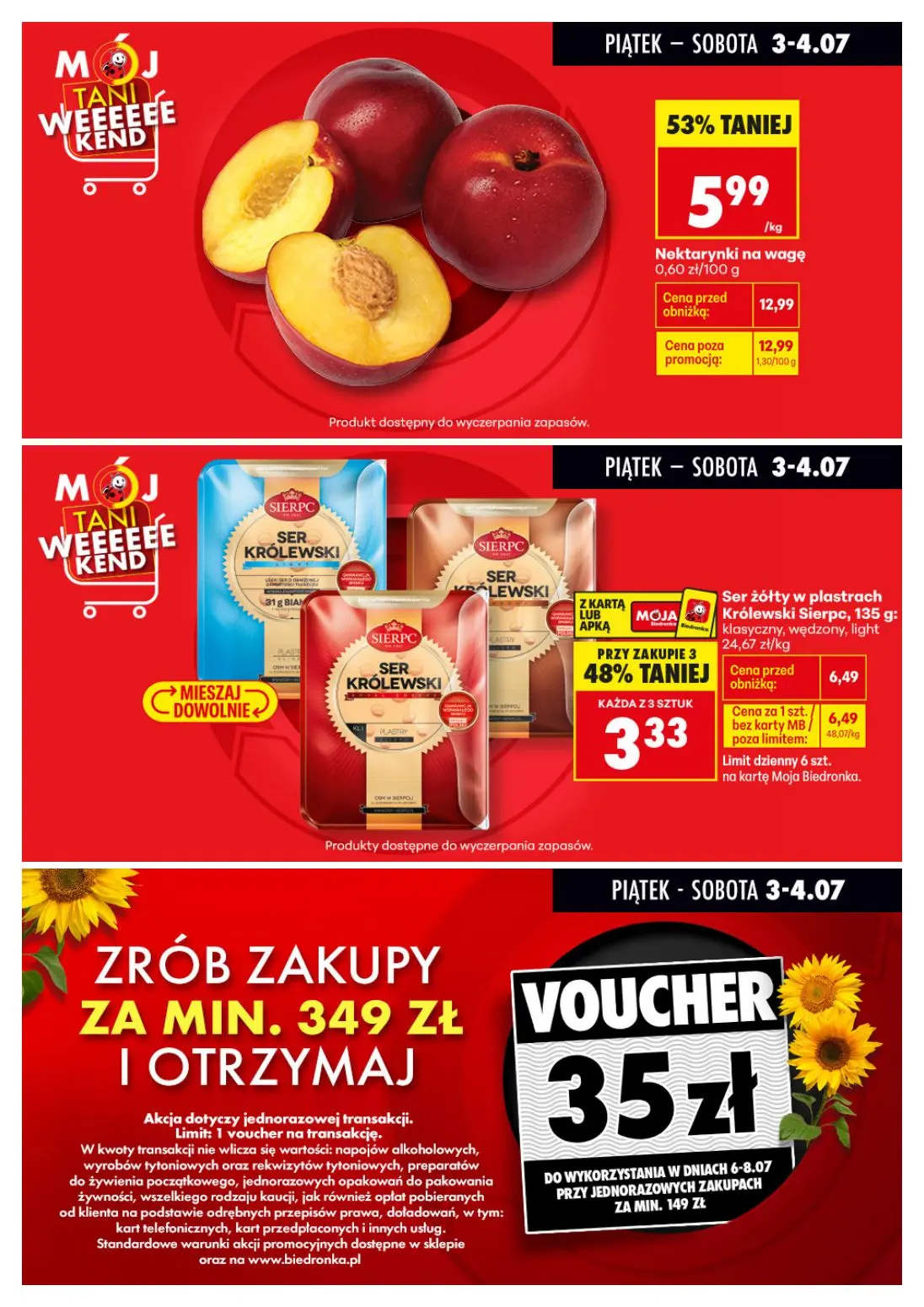 gazetka promocyjna Biedronka Biedronkowe oszczędności - Strona 3