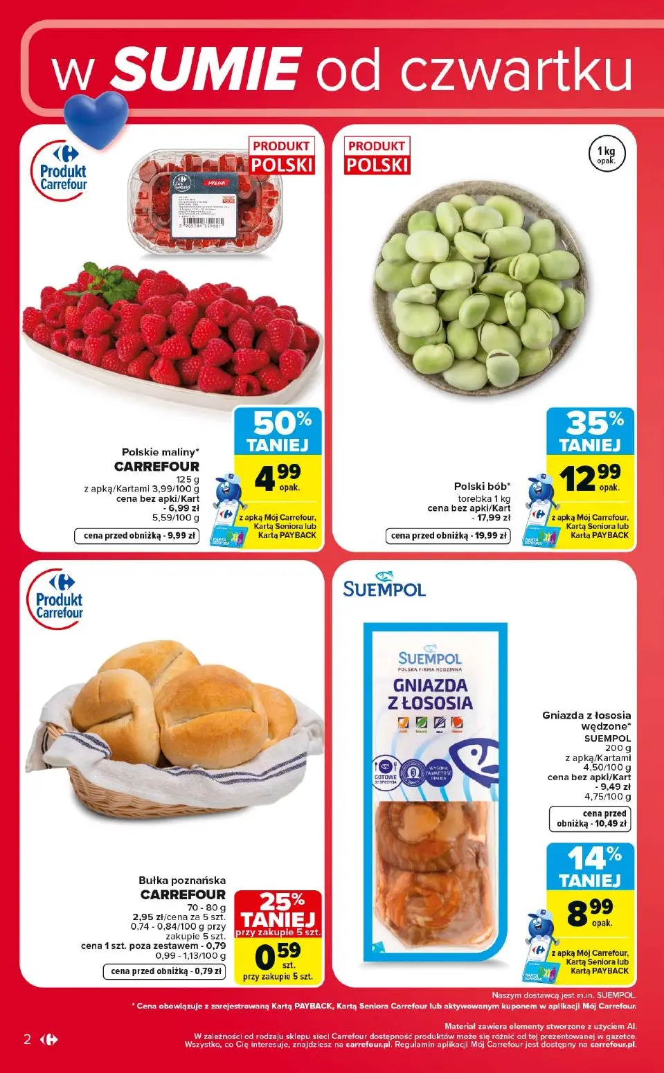 gazetka promocyjna Carrefour Market W sumie od czwartku - Strona 2