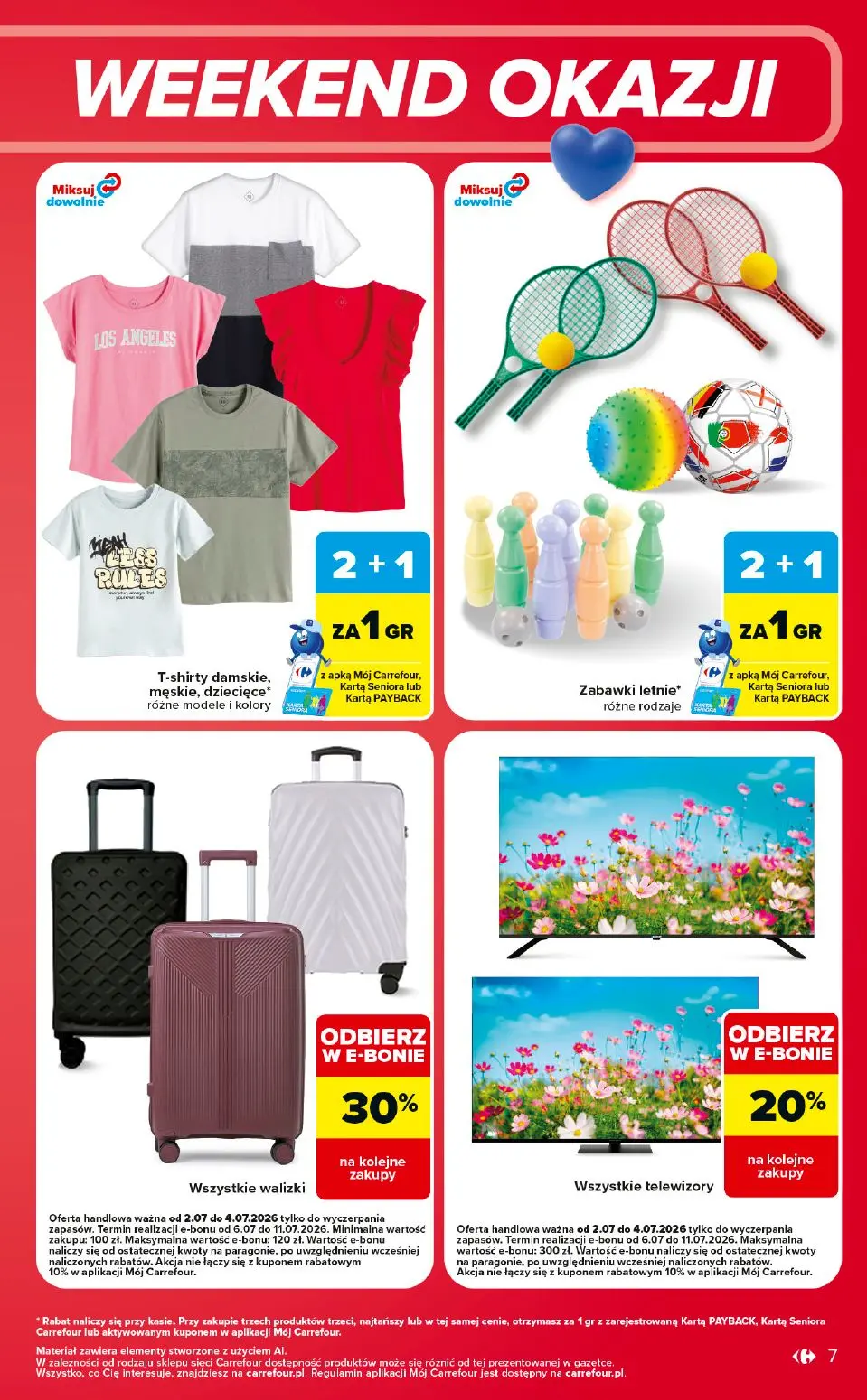 gazetka promocyjna Carrefour Market W sumie od czwartku - Strona 7