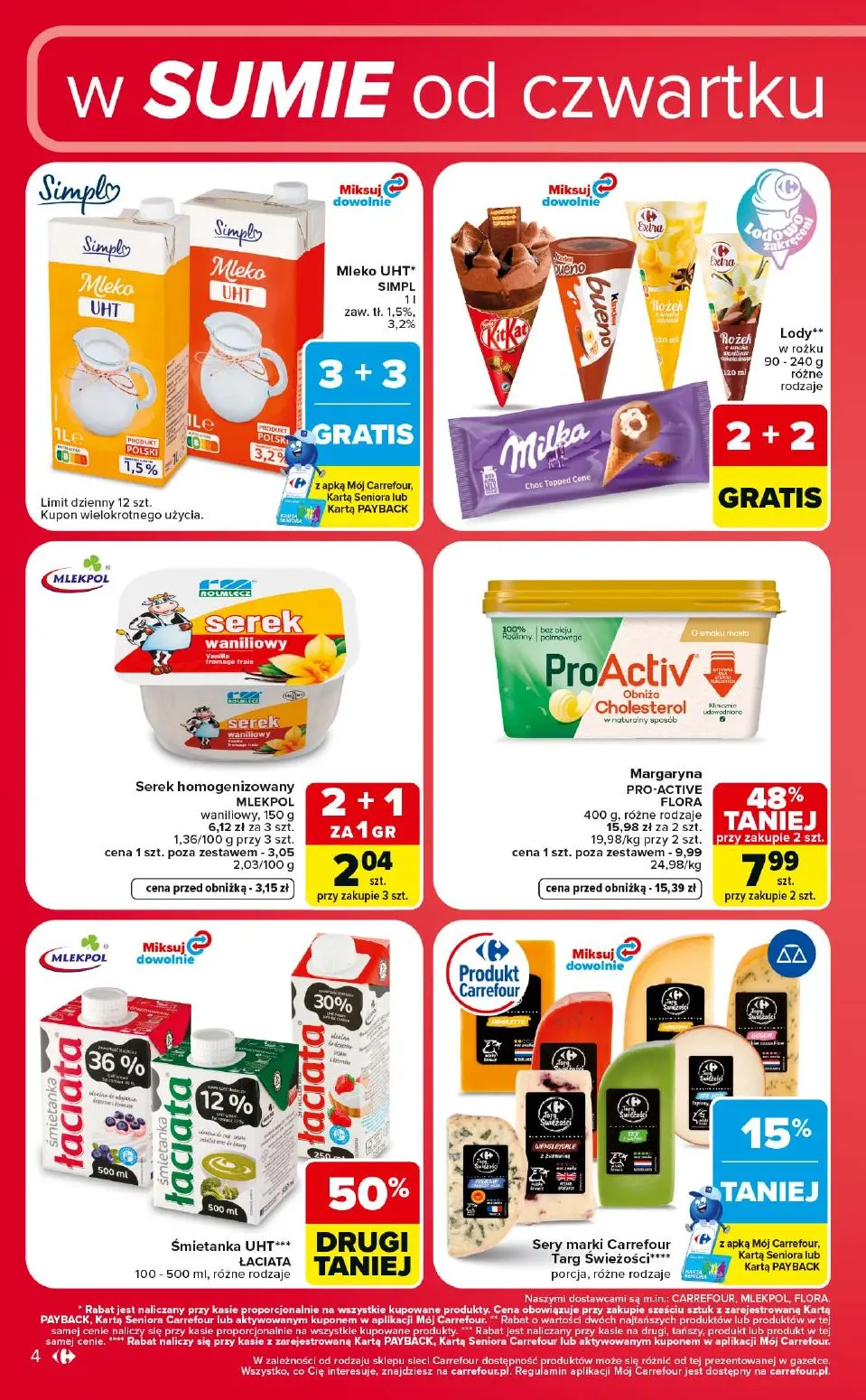 gazetka promocyjna Carrefour W sumie od czwartku - Strona 4