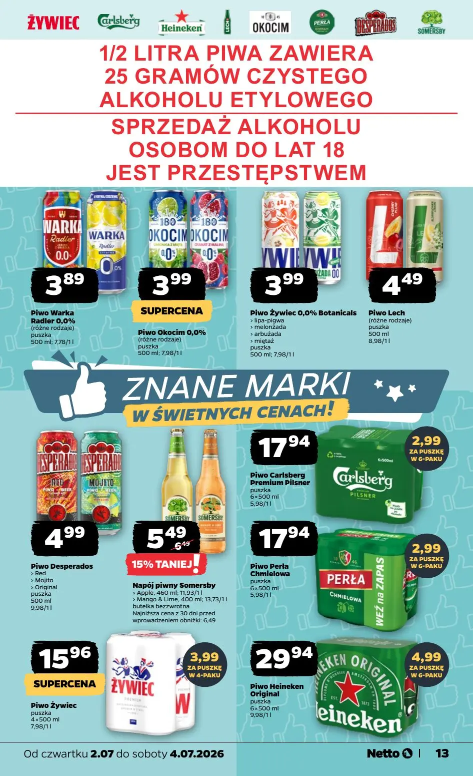 gazetka promocyjna NETTO Gazetka spożywcza - Strona 13