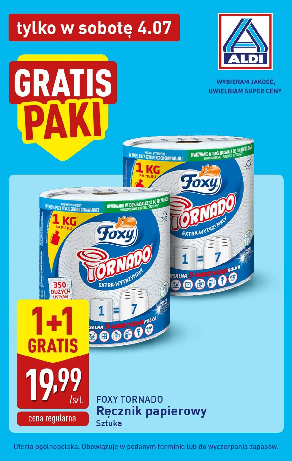 gazetka promocyjna ALDI Tylko w SOBOTĘ - Strona 4