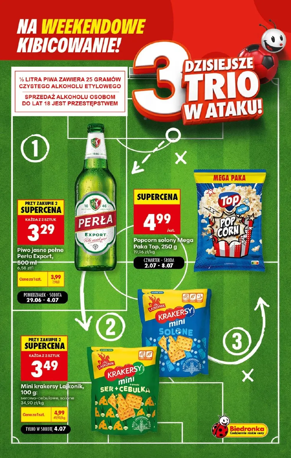 gazetka promocyjna Biedronka Weekendowe kibicowanie - Strona 5