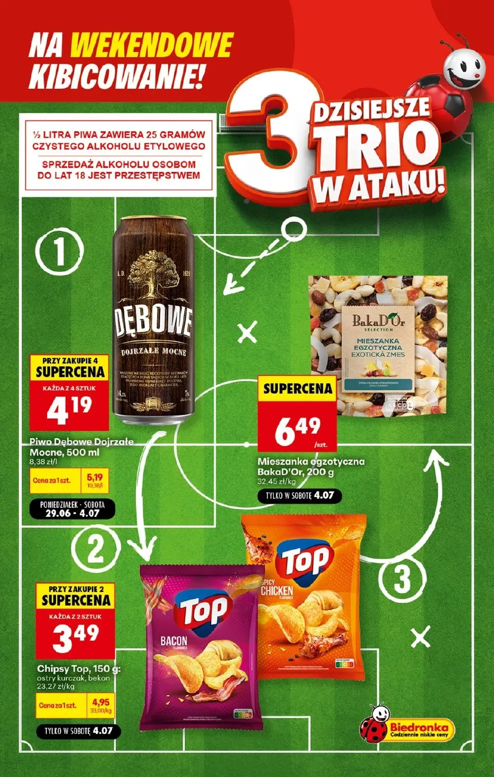 gazetka promocyjna Biedronka Weekendowe kibicowanie - Strona 6