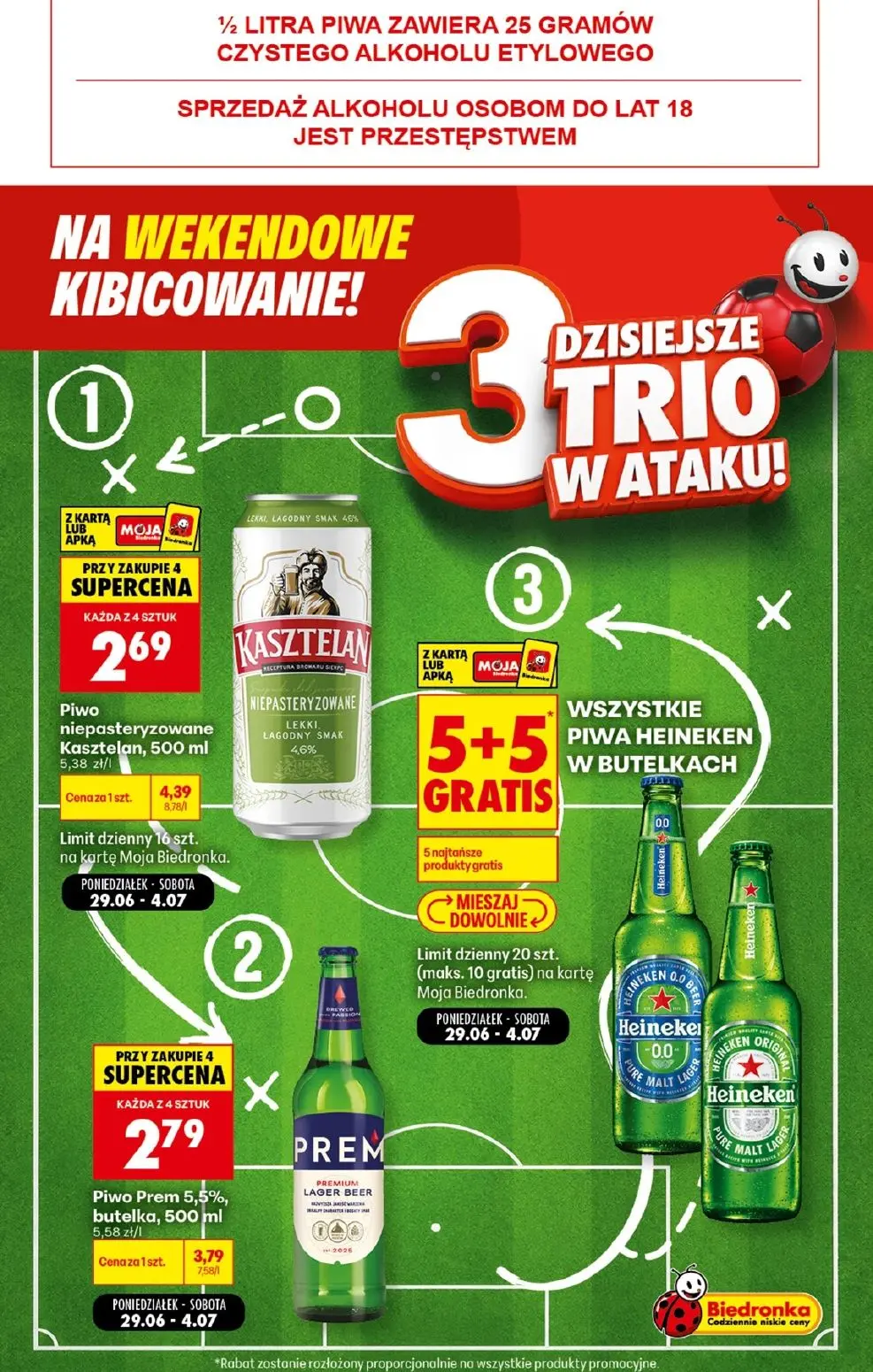 gazetka promocyjna Biedronka Weekendowe kibicowanie - Strona 7