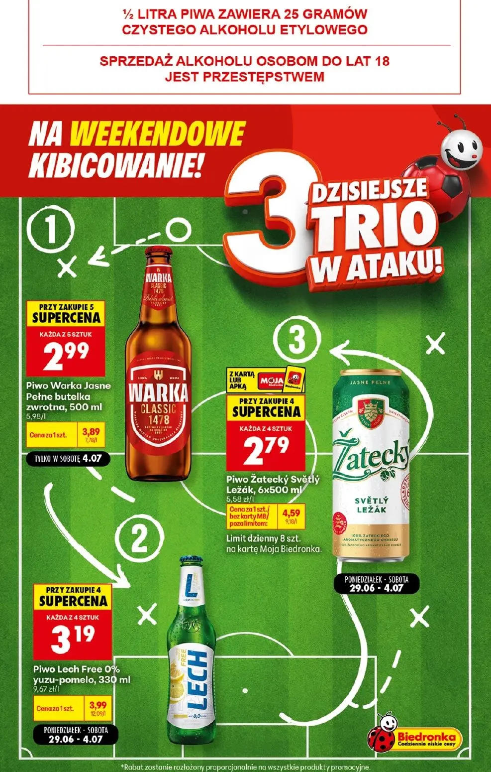 gazetka promocyjna Biedronka Weekendowe kibicowanie - Strona 8