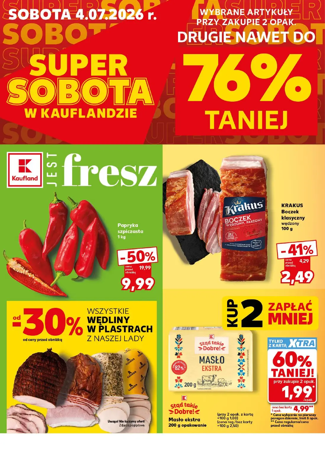 gazetka promocyjna Kaufland Super Sobota - Strona 2