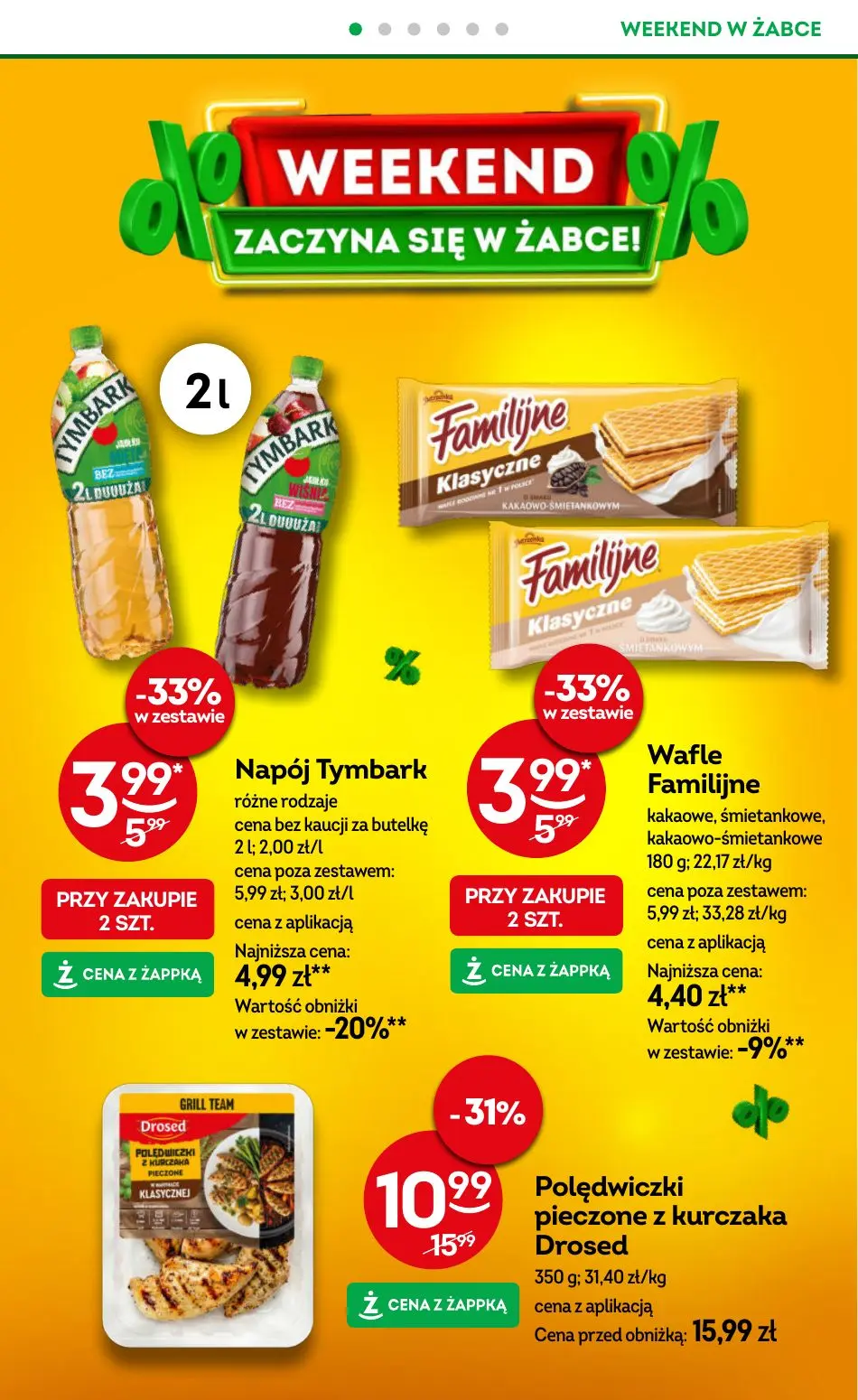 gazetka promocyjna Żabka Weekend zaczyna się w Żabce - Strona 2