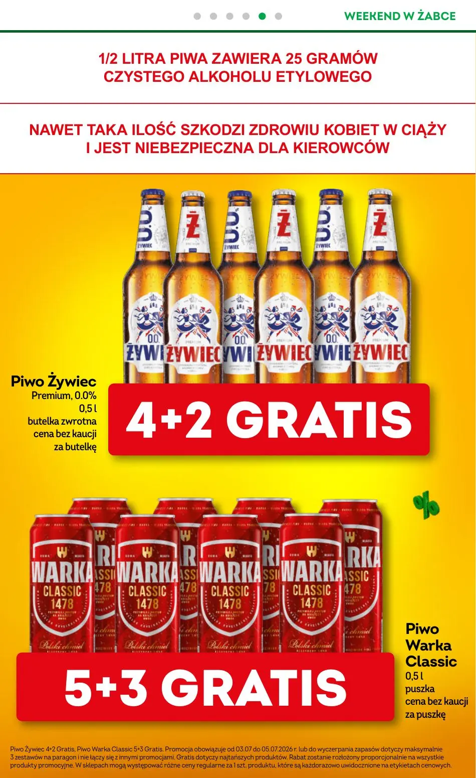 gazetka promocyjna Żabka Weekend zaczyna się w Żabce - Strona 6