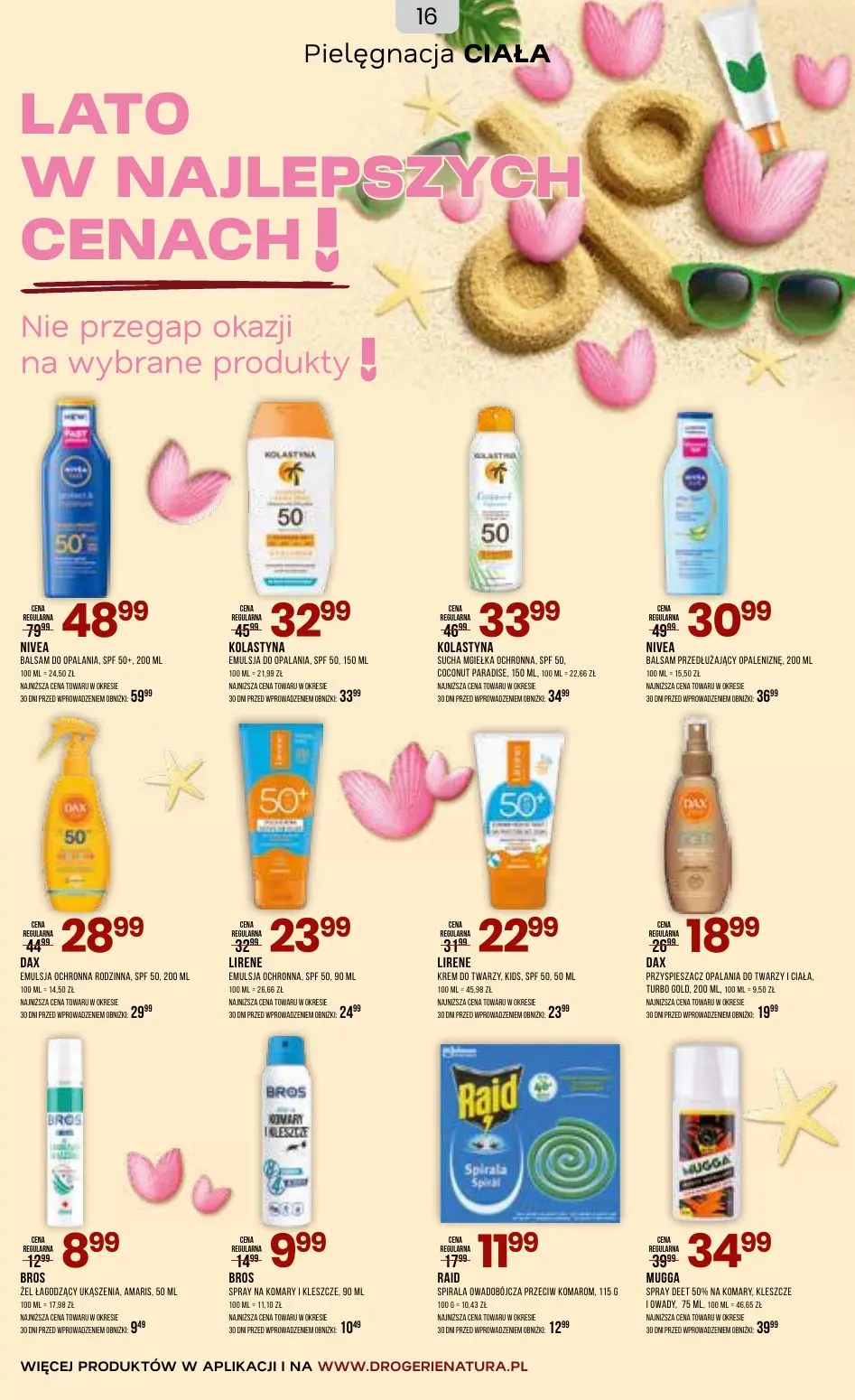 gazetka promocyjna Natura Gorące lato promocji! - Strona 16