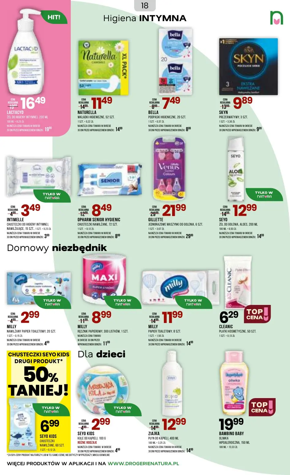gazetka promocyjna Natura Gorące lato promocji! - Strona 18