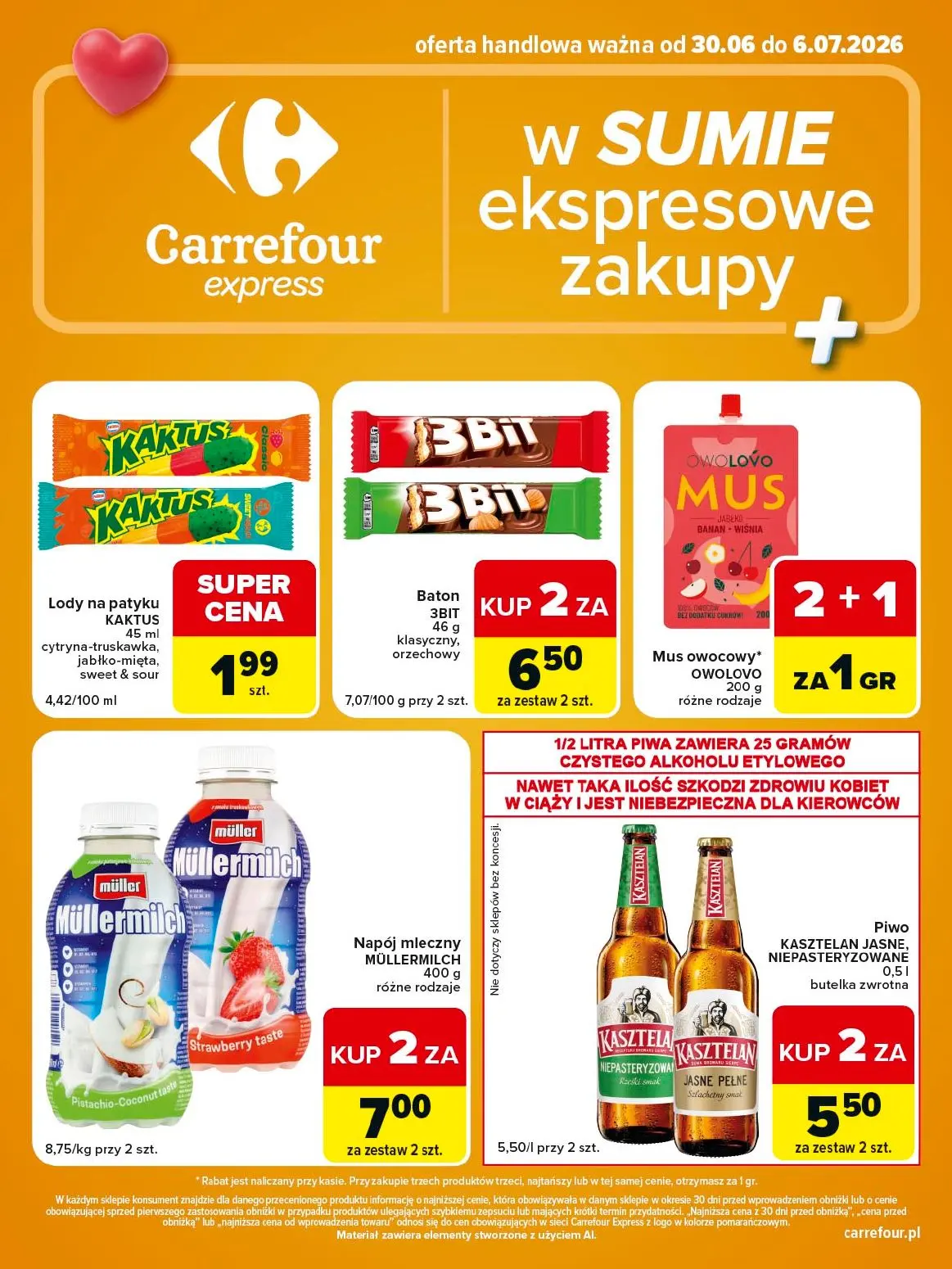 gazetka promocyjna Carrefour Express W sumie ekspresowe zakupy - Strona 2