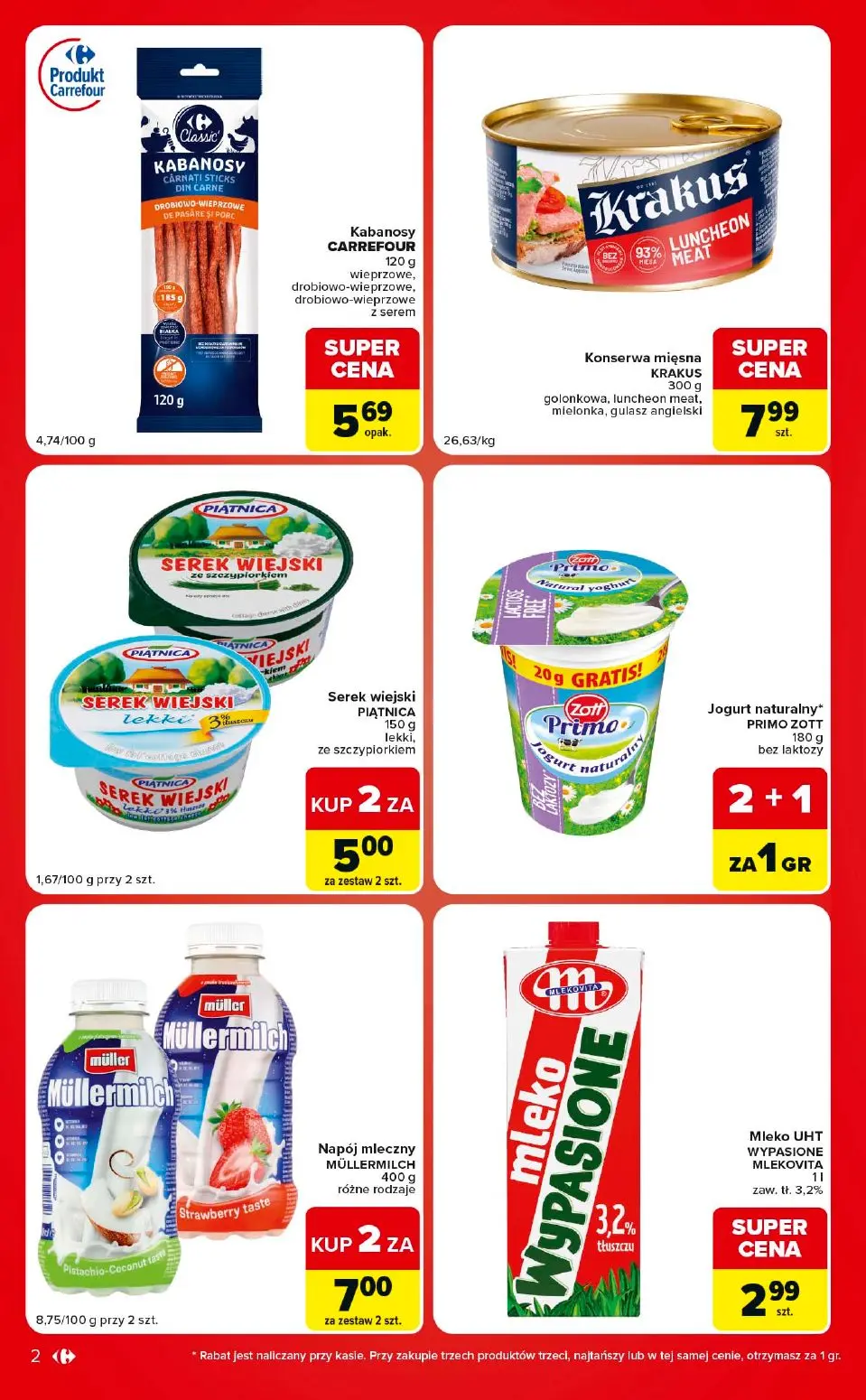 gazetka promocyjna Carrefour Market W sumie ekspresowe zakupy - Strona 2