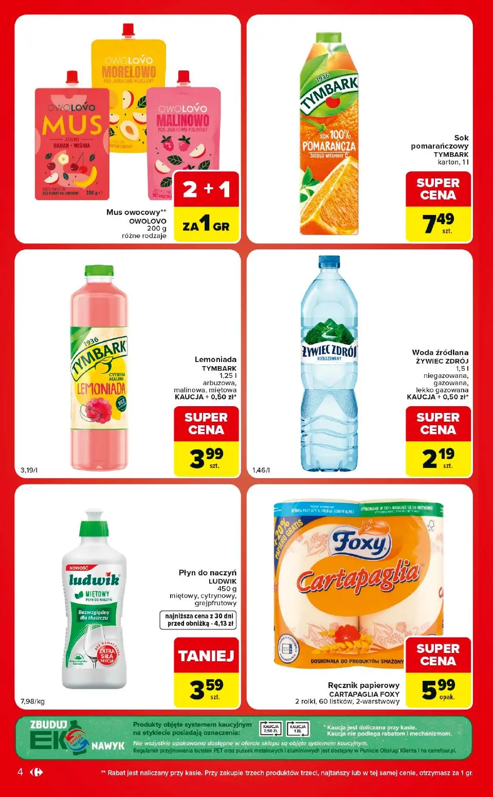 gazetka promocyjna Carrefour Market W sumie ekspresowe zakupy - Strona 4