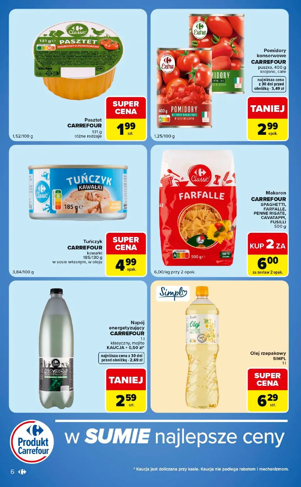 gazetka promocyjna Carrefour Market W sumie ekspresowe zakupy - Strona 6