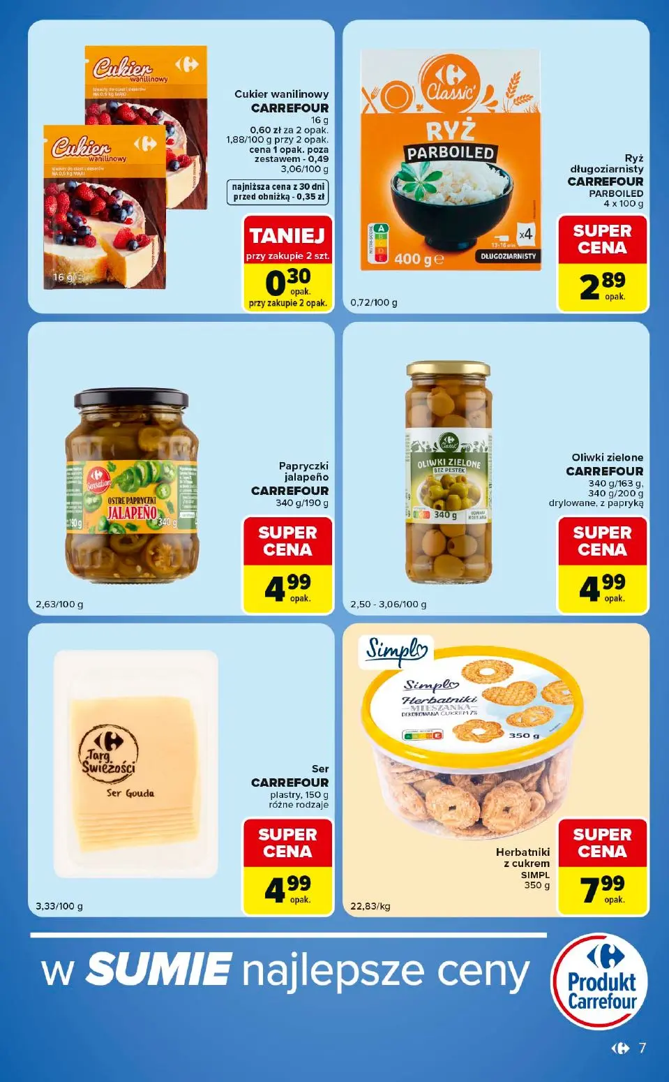 gazetka promocyjna Carrefour Market W sumie ekspresowe zakupy - Strona 7