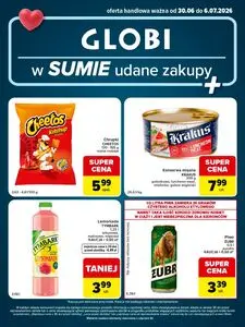 Gazetka promocyjna Globi, ważna od 2026-06-30 do 2026-07-06.