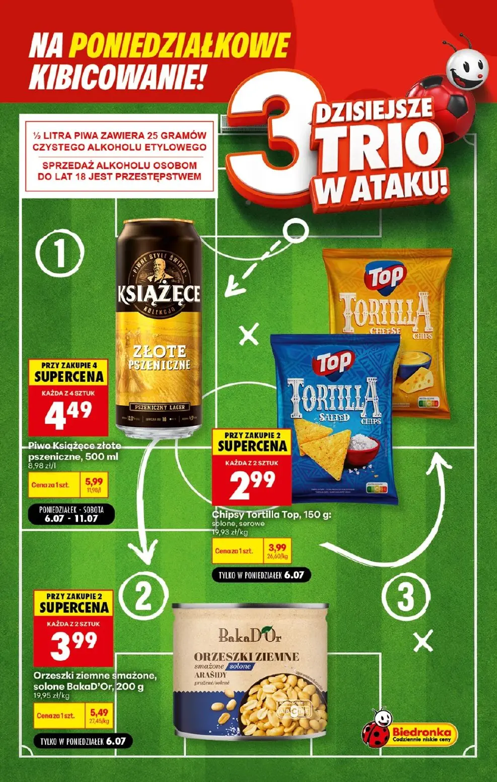 gazetka promocyjna Biedronka Poniedziałkowe kibicowanie - Strona 4