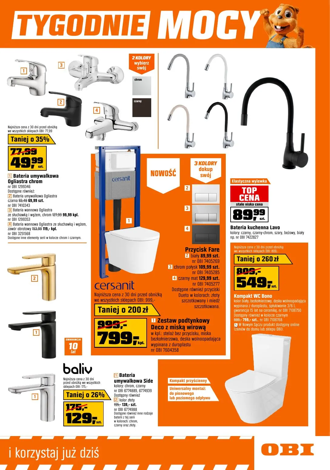 gazetka promocyjna OBI Tygodnie mocy - Strona 11