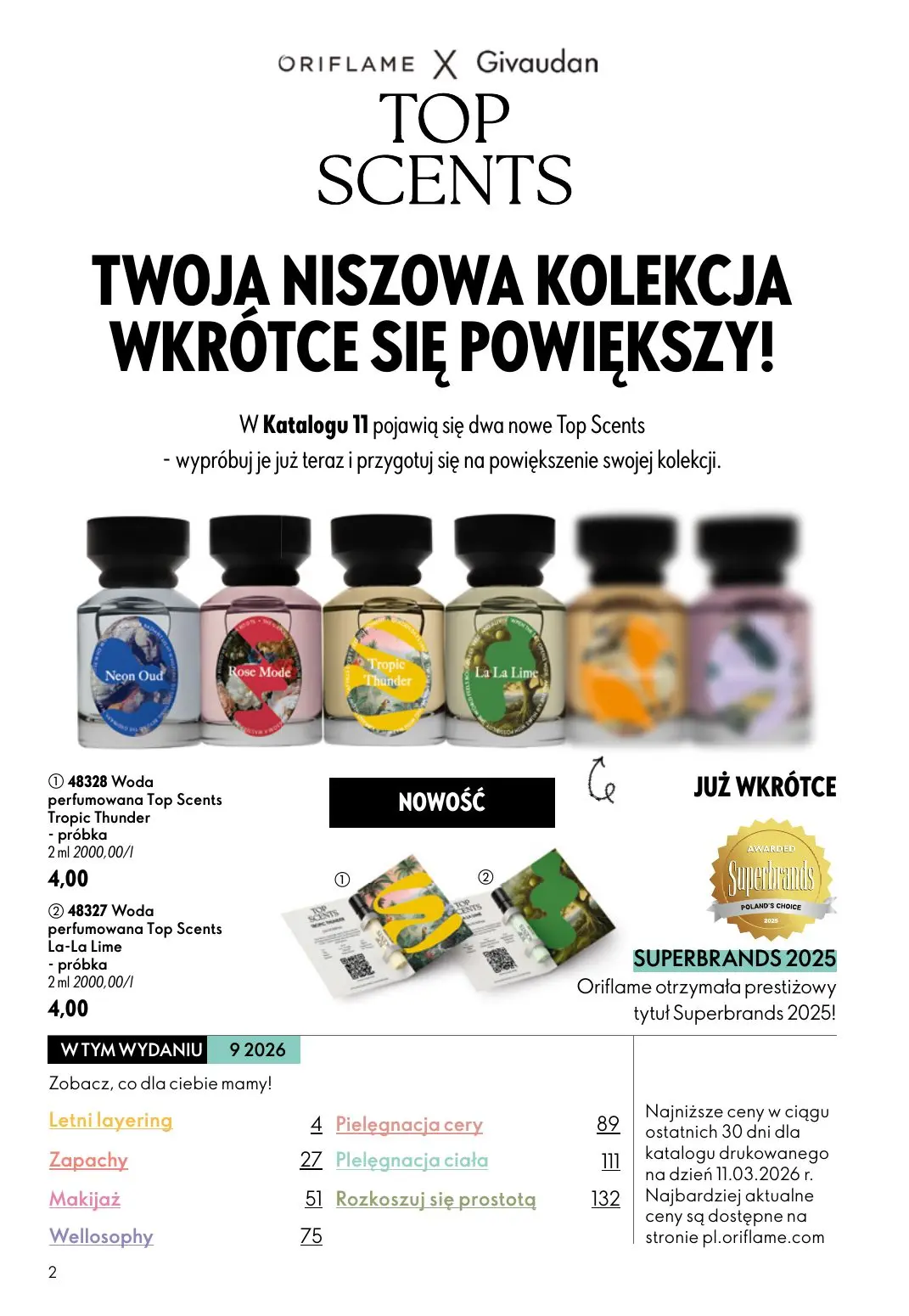 gazetka promocyjna ORIFLAME Wystarczy dodać mgiełkę! - Strona 2