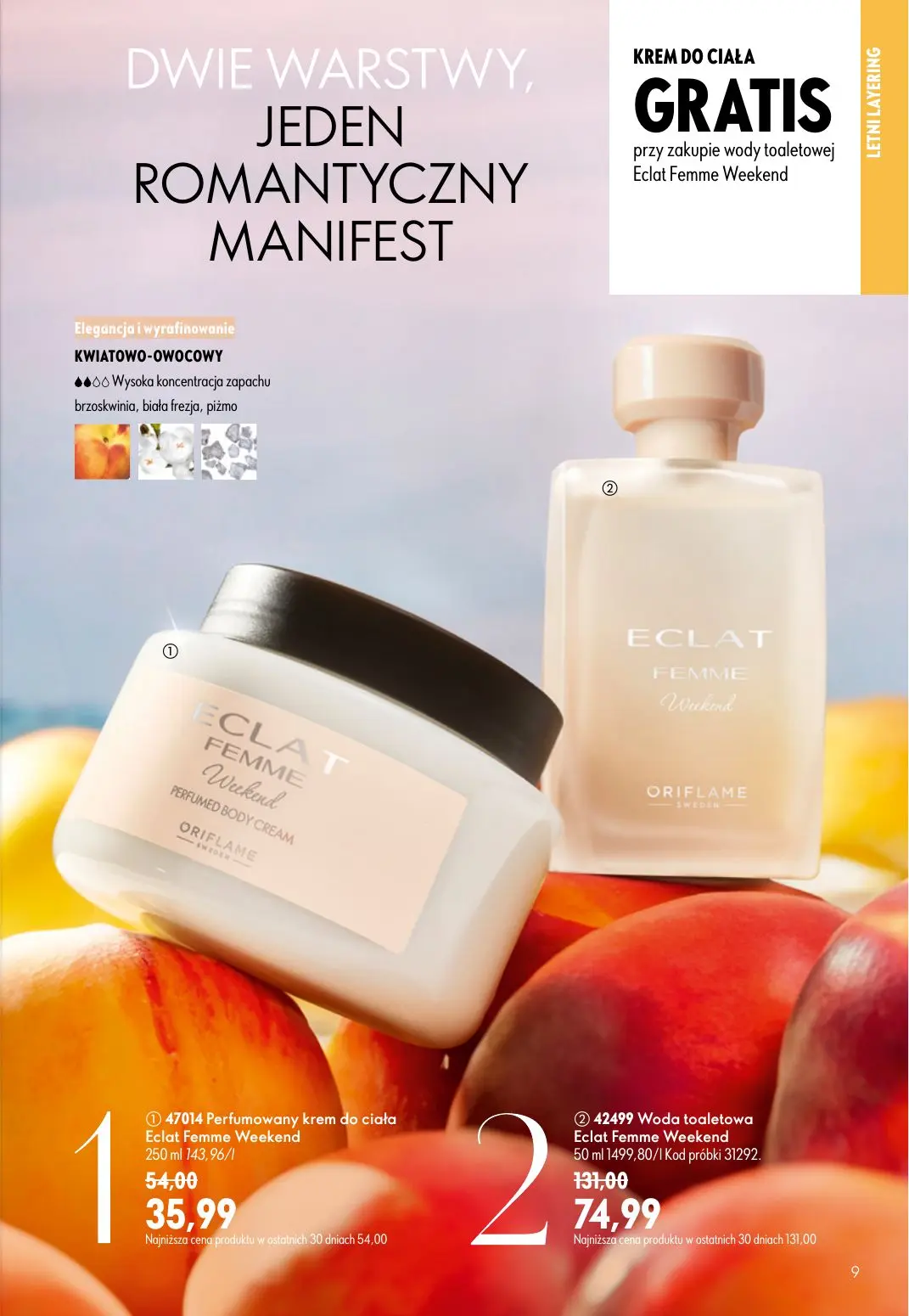 gazetka promocyjna ORIFLAME Wystarczy dodać mgiełkę! - Strona 9