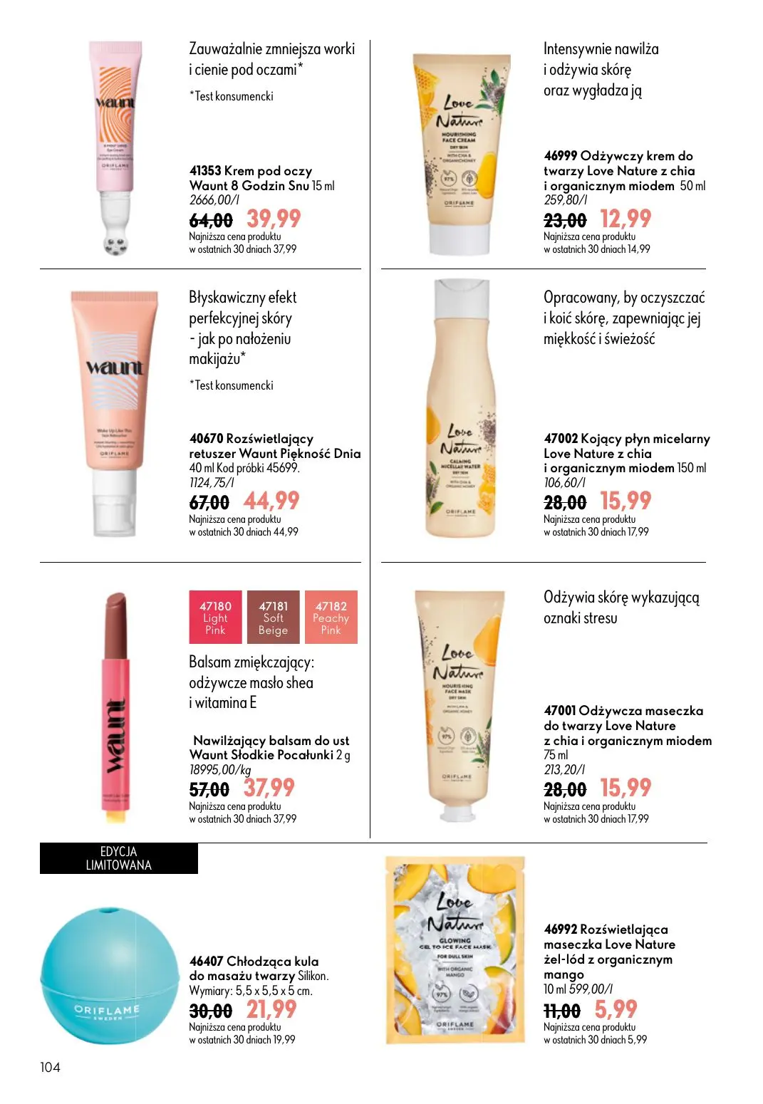 gazetka promocyjna ORIFLAME Wystarczy dodać mgiełkę! - Strona 104