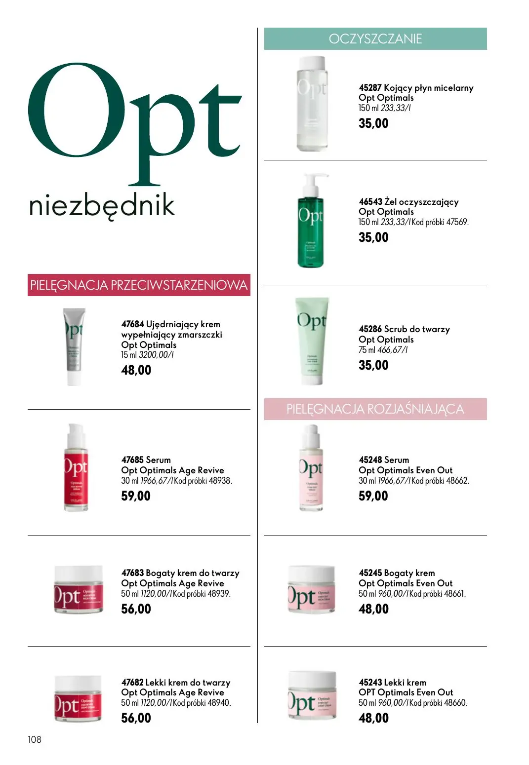 gazetka promocyjna ORIFLAME Wystarczy dodać mgiełkę! - Strona 108