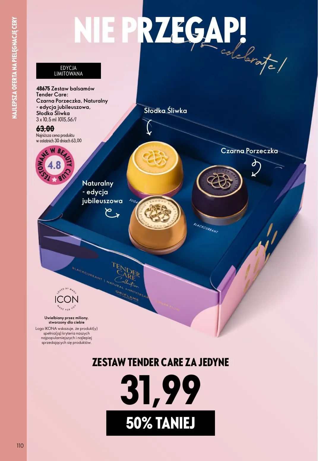 gazetka promocyjna ORIFLAME Wystarczy dodać mgiełkę! - Strona 110